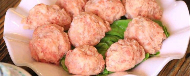 怎么做肉圆子 怎么做肉圆子