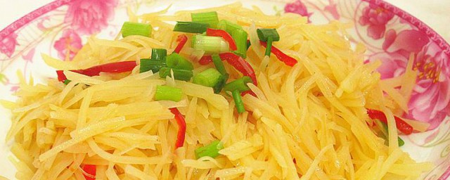 土豆丝爆炒技巧 炒土豆丝的次序