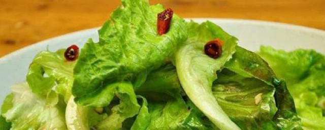 生菜凉拌做法 凉拌生菜的烹饪技巧