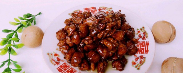 核桃炒肉丁如何做 核桃炒肉丁做法介绍