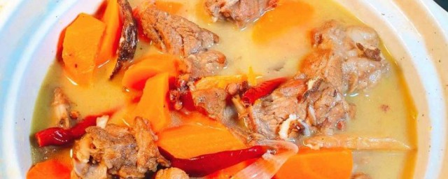 清炖羊肉胡萝卜诀窍 胡萝卜炖羊肉的做法