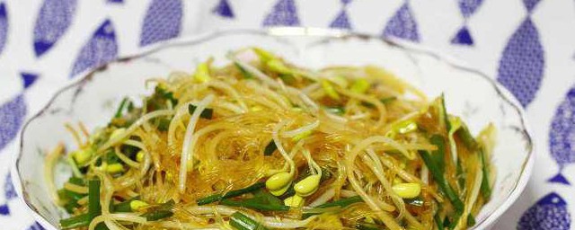 韭炒粉丝怎样做 韭炒粉丝的做法诀窍