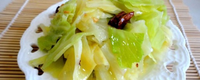凉拌圆白菜怎样做 凉拌圆白菜做法简介