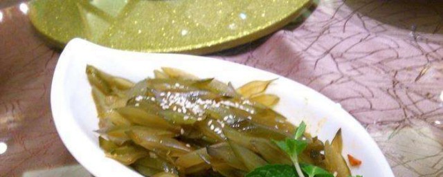 海白菜的做法 怎样做海白菜