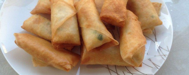 板栗春卷怎样做 板栗春卷做法