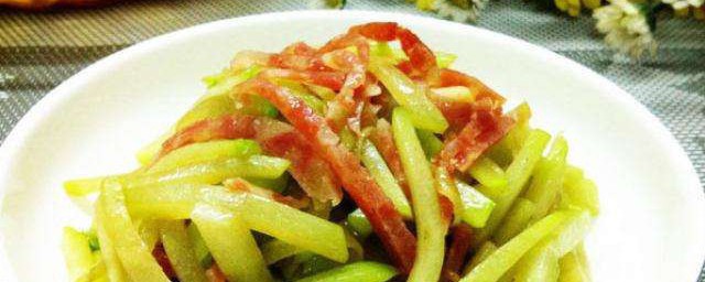 蔬菜炒香肠怎样做 怎样做蔬菜炒香肠