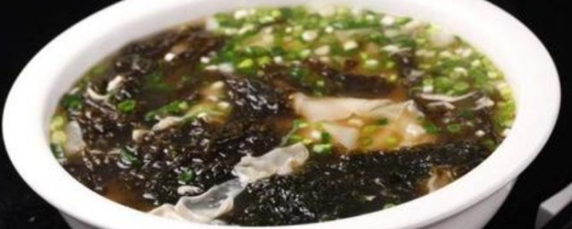 银鱼紫菜汤怎么做 银鱼紫菜汤的做法