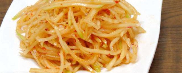 山东闷辣菜丝诀窍 做辣菜丝的次序