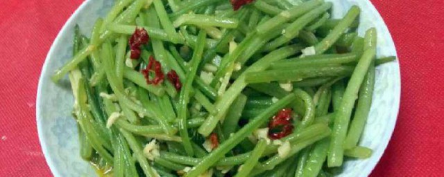 炒番薯藤怎样做 怎样炒番薯藤