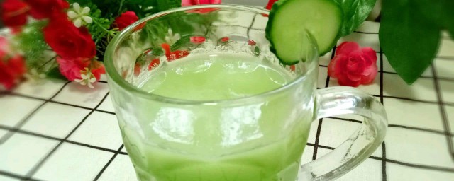 菠萝黄瓜汁怎样做 菠萝黄瓜汁做法