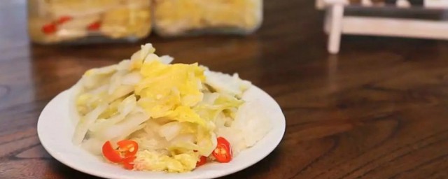 腌白菜的家常做法大全 腌制白菜的技巧
