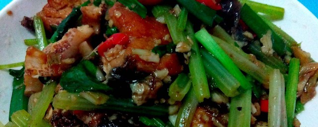 芹菜炒鱼怎样做 做芹菜炒鱼的流程