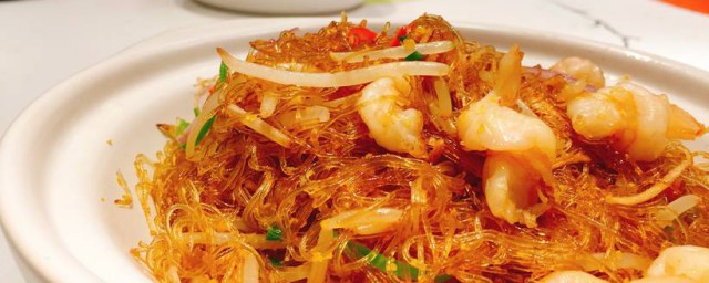 海鲜炒粉丝如何做 制作海鲜炒粉丝的要领