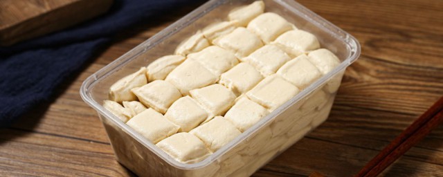 新鲜豆腐怎样保存 保存新鲜豆腐技巧