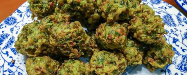 炸菜丸子怎样做 炸蔬菜丸子的次序