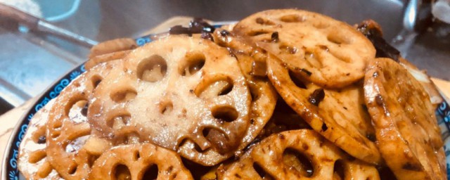 用卤水汁怎么做莲藕 卤水汁莲藕做法