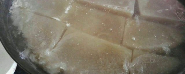 怎样做魔芋豆腐 自己动手做魔芋豆腐的做法
