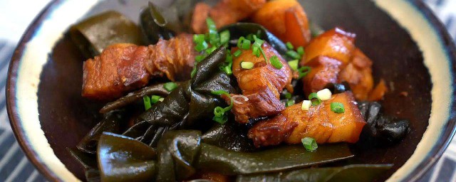 海带煲肉怎样做 海带炖肉的做法