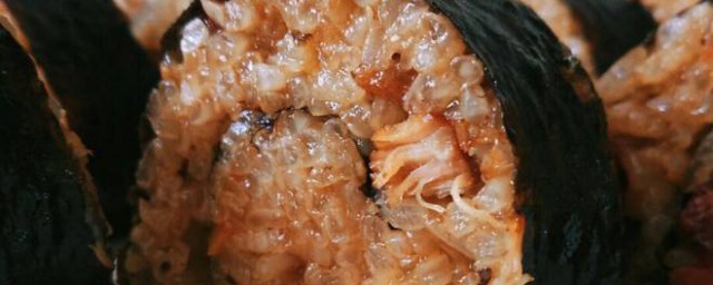 腊肉糯米卷怎么做 制作腊肉糯米卷的要领