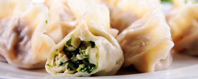 做素馅水饺技巧 素馅饺子怎样做
