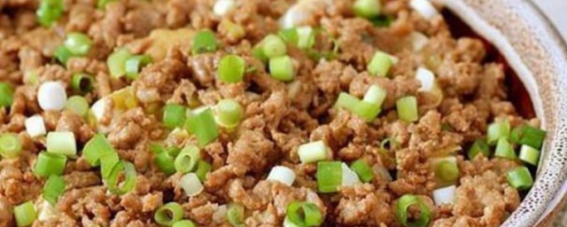 油炸肉末怎样做 油炸肉末的做法