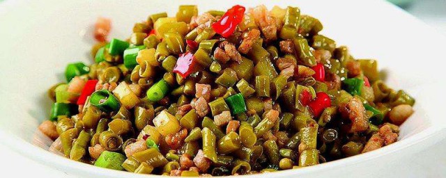 下饭豇豆如何做 下饭豇豆制作教程