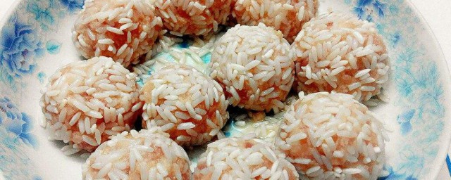 糯米藕丸子怎么做 糯米藕丸子做法介绍