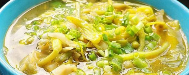 黄花菜臊子汤怎样做 黄花菜臊子汤的做法