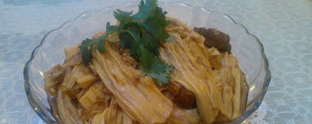 腐竹粉丝烧肉怎样做 腐竹粉丝烧肉做法简介