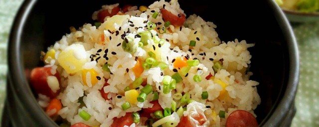 腊肠饭怎么做 腊肠饭正宗做法