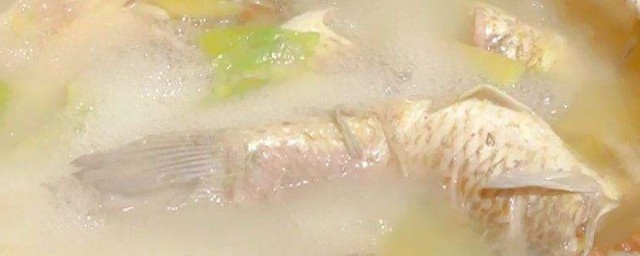 山药桂鱼汤诀窍 山药桂鱼汤诀窍及做法