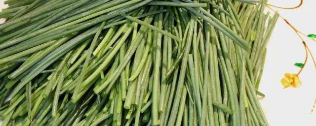 沙葱怎样做凉菜 沙葱怎样拌凉菜