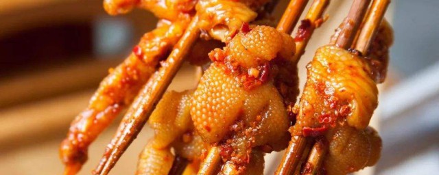 串串鸡爪腌制要领 腌制串串鸡爪要领