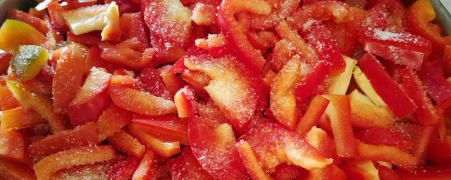 腌红椒的技巧 腌红椒做法简介