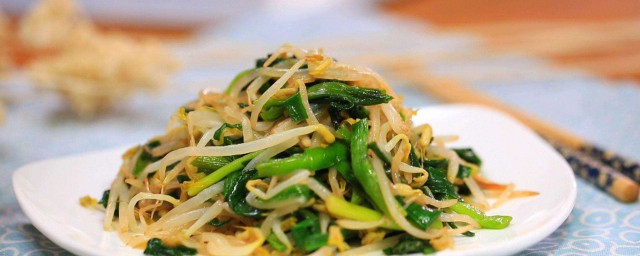 黄豆芽炒多久能熟 黄豆芽炒好吃的做法介绍