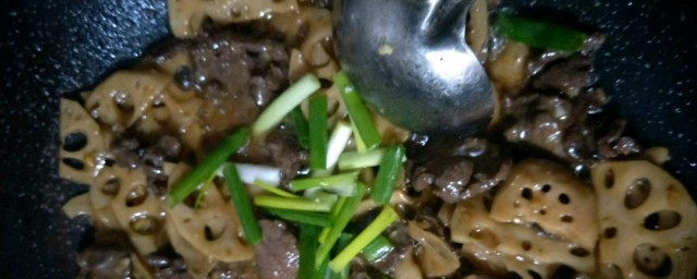 梅干菜炒莲藕诀窍 次序一定不能出错
