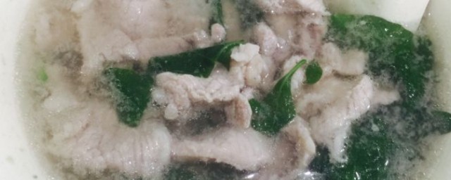 瘦肉汤秘诀 瘦肉汤的做法