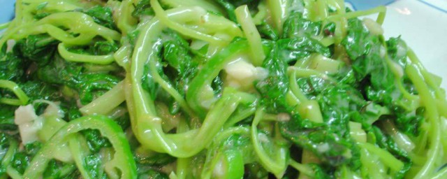 腐乳炒菜技巧 椒丝腐乳炒通菜怎样做好吃呢
