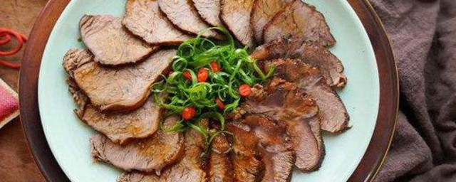 酱牛肉要怎样做 做酱牛肉的次序
