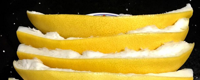 做柚子皮用什么技巧 柚子皮糖的制作技巧