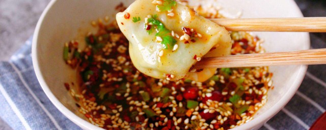 饺子的蘸料水怎么做 秘制饺子蘸料