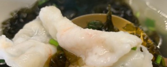鲜虾片汤怎样做 鲜虾片紫菜汤做法简介