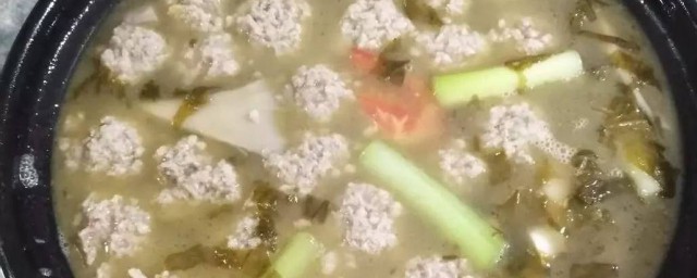 酸菜烩丸子怎么做 做酸菜丸子的要领