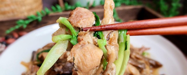 花菇炒肉怎样做 做这个的技巧有什么