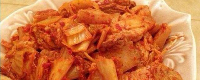 猪肉炒辣白菜诀窍 怎样做肉炒白菜