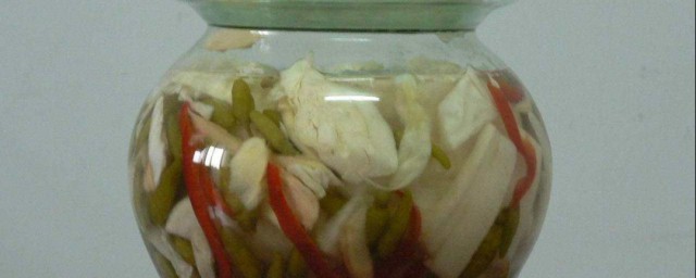 如何做橄榄泡菜 橄榄泡菜如何做