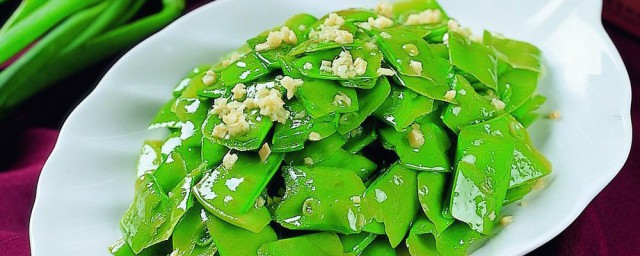 怎样做蒜末扁豆 蒜泥扁豆的做法次序