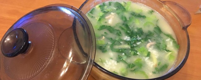 咸蛋芥菜粥怎样做 咸蛋芥菜粥的做法简介