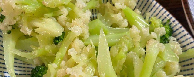 鱼露菜花怎样做 鱼露菜花的做法