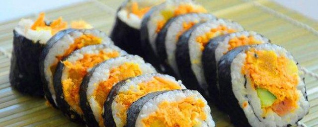 怎样做肉松包饭 肉松包饭制作教程